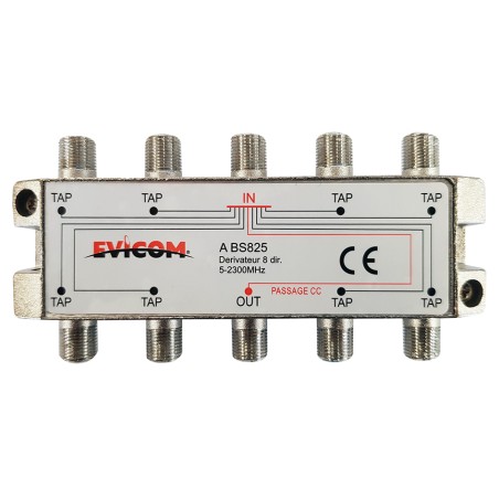 Dérivateur ULB 5 à 2100Mhz 8 sorties - 25dB