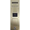 PLAT VISIO V4 DEFIL INOX CAM PINHOL+CLAVIER+TETE VIGIK+®+COFFR