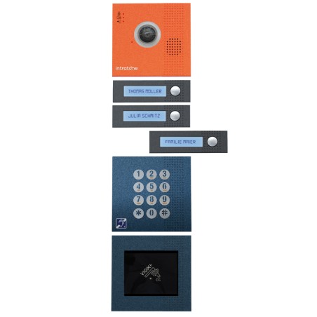 PACK PREPAYE PLATINE 12 BP + CENTRALE + LECTEUR MAINS LIBRES VIGIK+®