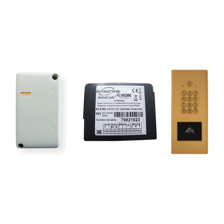 INTRABOX DATA ECO CLAVIER HAUSSMANN MAINS-LIBRES - OR VIGIK+®