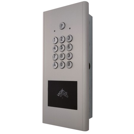 CLAVIER HAUSSMANN + PROX VIGIK+® MAINS-LIBRE - ARGENT