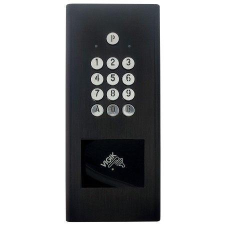 CLAVIER HAUSSMANN + PROX VIGIK+® MAINS-LIBRE - NOIR