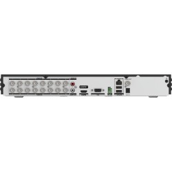 ENREGISTREUR HDTVI 16 VOIES 4K/5MP ACUSENSE H265 I/O 1 HDMI 1 RJ45 USB 2 HDD 1U