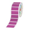 Rouleaux prédécoupés 50 x 25 mm - Violet / 1000 unités par rouleau