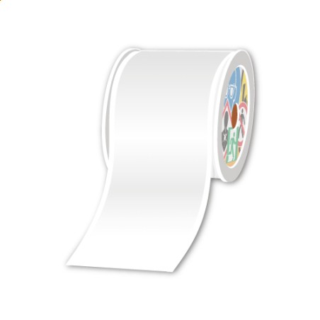 Rouleaux en continu, Transparent, 100mm x 30m