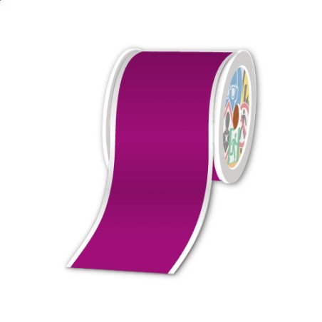 Rouleaux en continu, Violet, 100mm x 30m