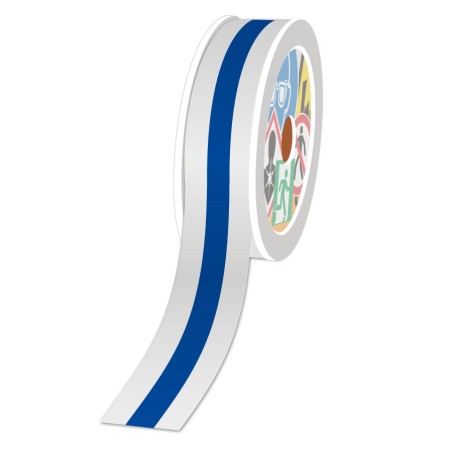 Rouleaux en continu, Bleu, 12mm x 30m