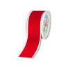 Rouleaux en continu, Rouge, 50mm x 30m