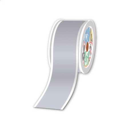 Rouleaux en continu, Platinium argent, 50mm x 30 m
