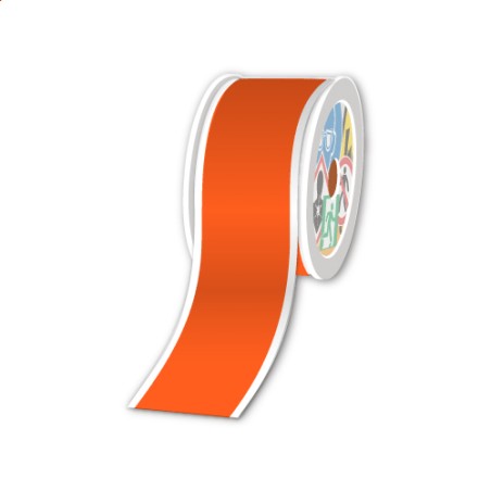 Rouleaux en continu, Orange, 50mm x 30m