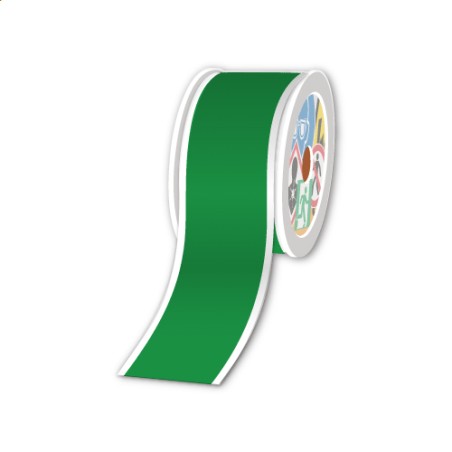 Rouleaux en continu, Vert, 50mm x 30m