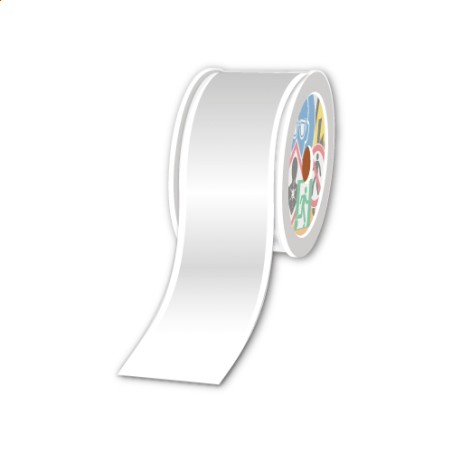 Rouleaux en continu, Blanc, 50mm x 30m