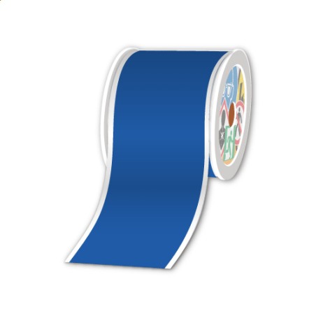 Rouleaux en continu, Bleu, 100mm x 30m
