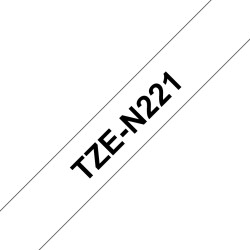 Ruban TZeN221, 9mm Noir sur...