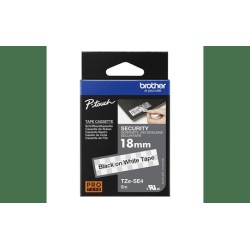Ruban TZeSE4, 18mm Noir sur...