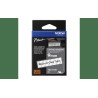 Ruban TZeS121, 9mm Noir sur fond Transparent, Laminé adhésif puissant, 8M