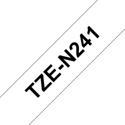 Ruban TZeN241, 18mm Noir...