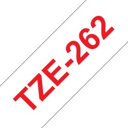 Ruban TZe262, 36mm Red sur...