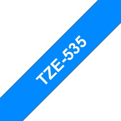 Ruban TZe535, 12mm Blanc...