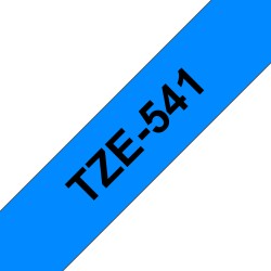 Ruban TZe541, 18mm Noir sur...