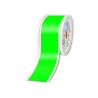 Rouleaux en continu, Fluo vert, 50mm x 25m