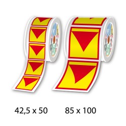 Rouleaux d'étiquettes LOTO...