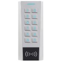 CLAVIER/LECTEUR RFID AXK4 MÉTAL 125 KHZ EM 12/24V AC/DC