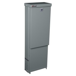 35SA 2R -ARMOIRE RUE GRISE 1300 X 263 X 107mm serrure RUKO (Clé+plaque en sus)