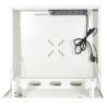 COFFRET MURAL NVR/SWITCH 2U GRIS CLAIR