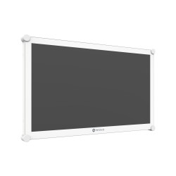 ECRAN 22'' MEDICAL FHD DP HDMI METAL BLANC & DALLE VERRE 24V (PAS DE PIED)