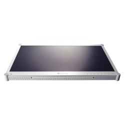 ECRAN 24'' MEDICAL FHD DP HDMI VGA CHASSIS METAL BLANC & DALLE VERRE DICOM14 12V