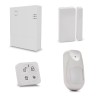 Kit LightSYS Air (Non Vocal) IP/WiFi, Téléco Contact Détecteur Pir Pet / Blanc