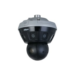 DOME PTZ IP 360° 8X 2MP 2.8MM + PTZ TRACK 4MP 25X WIZMIND IR100 MIC I/O IP67 36V