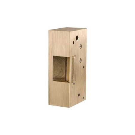 GACHE EN APPLIQUE BRONZE PORTES ANTI-PANIQUE IMPULSION 12V