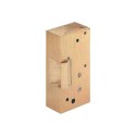 GACHE EN APPLIQUE BRONZE PORTES ANTI-PANIQUE A RUPTURE 12V
