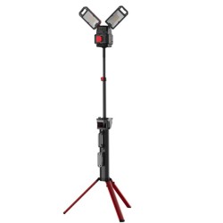 Lampadaire LED double-tête...