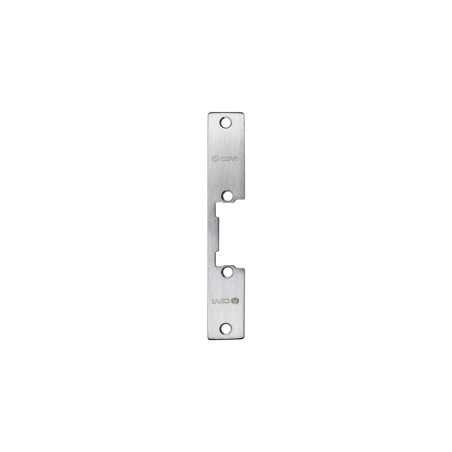 Têtière inox gâche simple empennage 110mm