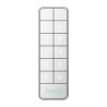 Clavier filaire extérieur avec lecteur de tag, couleur blanc