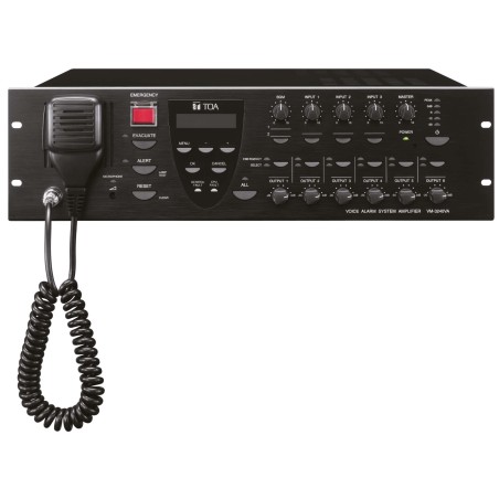 Amplificateur VENAS manager 6 zones 240W conforme EN54-16