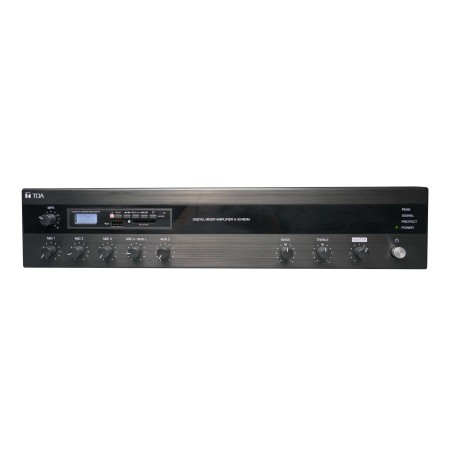 Ampli mélangeur 120W, 3 Mic + 1 Aux + 1 Aux/Mic, Tuner FM+USB+SD Card+Bluetooth
