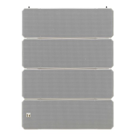 Enceinte 2 voies compact array 750w 8 ohms couleur blanche