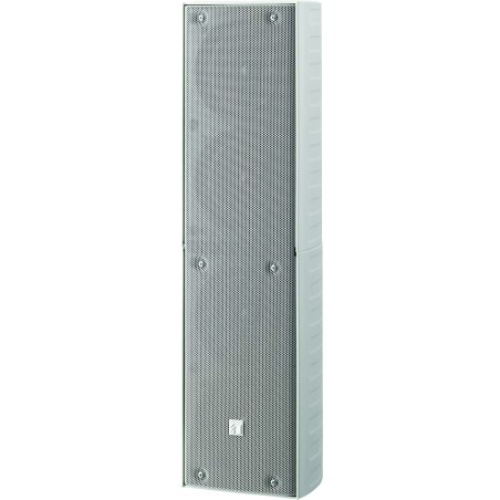 Colonne sonore blanche 4HP 10 cm - puissance 5/10/20/40 watts 100v avec rotule