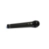 Microphone UHF à main unidirectionnel 64 canaux, pile LR6 ou batt. rechargeable