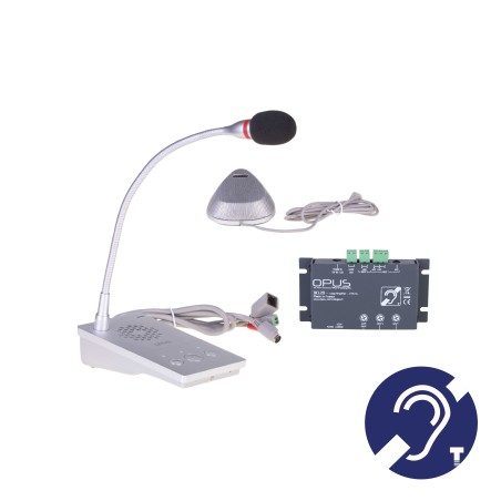 Interphone de guichet numérique avec boutons physiques et DCL20-65