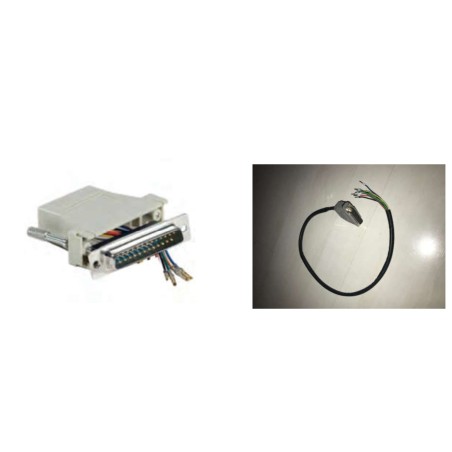 SUB-D 25B pr cde coupure sono VM-2000