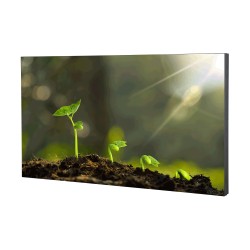55'' MUR D'IMAGE 3.5MM FHD LED HDMI/BNC 500CD 8MS 178°(H/V) METAL 24/7