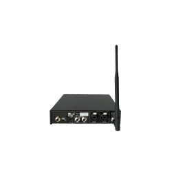 Emetteur fixe UHF 863 - 865MHz, 16 canaux sélectionnables, 2 entrées mixables
