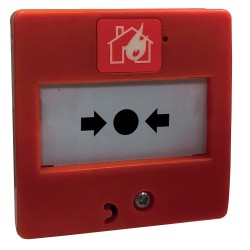 Déclencheur manuel rouge...