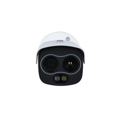 BULLET IP BI-SPECTRUM 256X192 PERIMETRIQUE 10/12MM 4MP IR30M I/O IP67 POE/12V