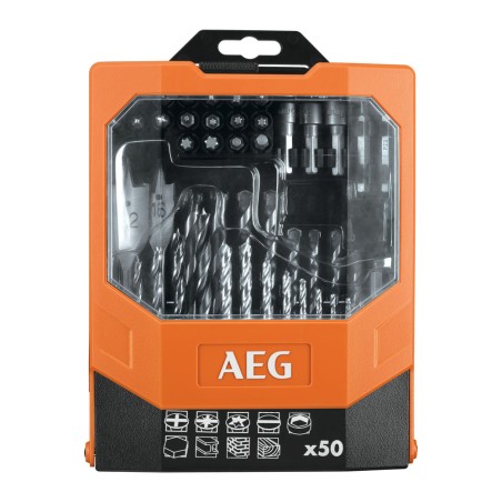 Coffret d'accessoires 50 pièces, perçage/vissage